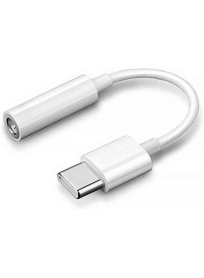 محول سماعة رأس من نوع USB-C إلى مقبس سماعة رأس 3.5 ملم لأجهزة iPad Pro 2018/2019/2020 و MacBook Pro، محول سماعة رأس من النوع C إلى AUX متوافق مع Pixel 4XL/3/3 XL/2/2 XL و Samsung و Sony و HTC و Moto وغيرها. - Image 1